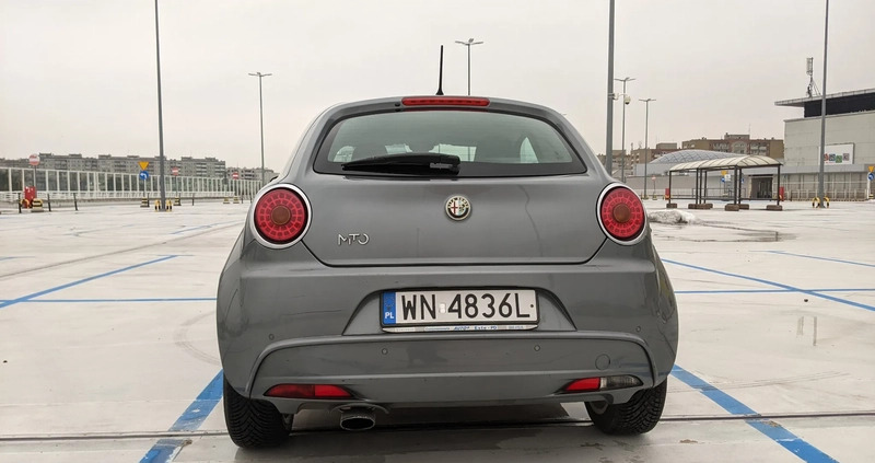 Alfa Romeo Mito cena 21500 przebieg: 176000, rok produkcji 2009 z Warszawa małe 277